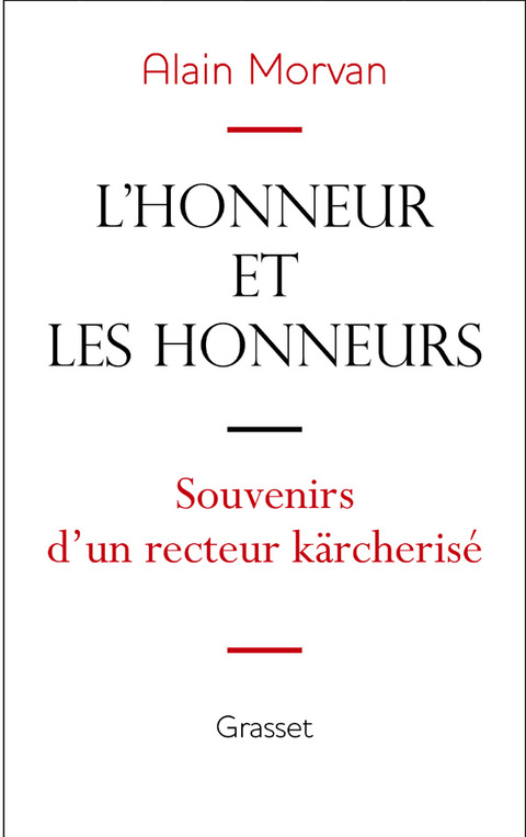 Cover image for book L'honneur et les honneurs