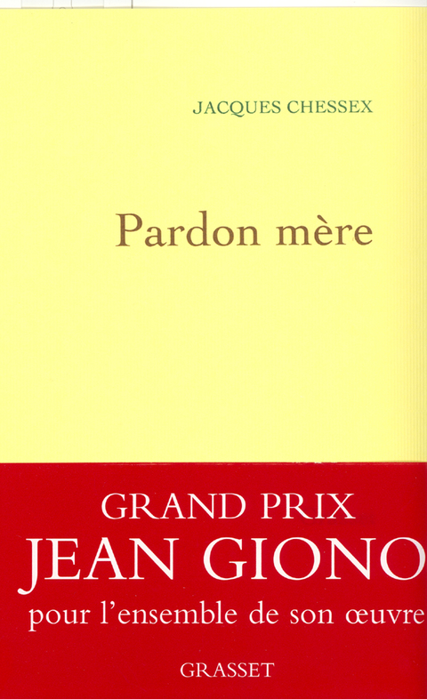 Cover image for book Pardon mère