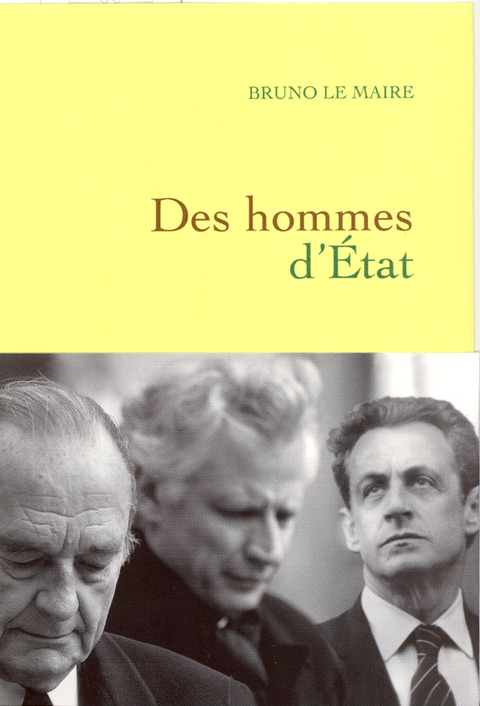Cover image for book Des hommes d'Etat