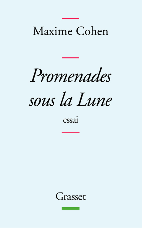 Cover image for book Promenades sous la lune
