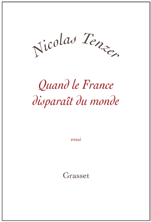 Cover image for book Quand la france disparait du monde