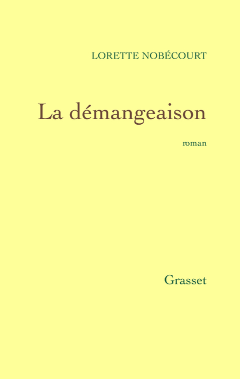 Cover image for book La démangeaison