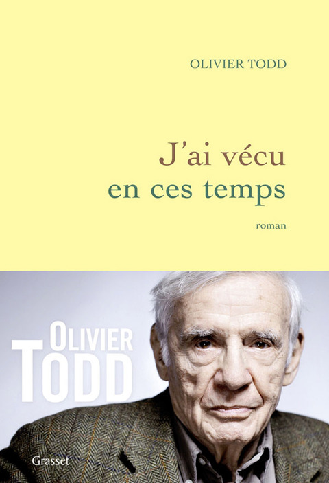Cover image for book J'ai vécu en ces temps