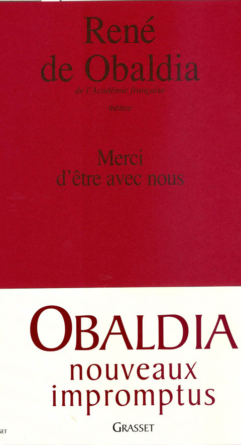 Cover image for book Merci d'être avec nous