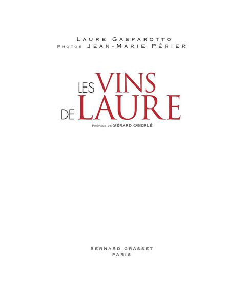 Cover image for book Les vins de Laure