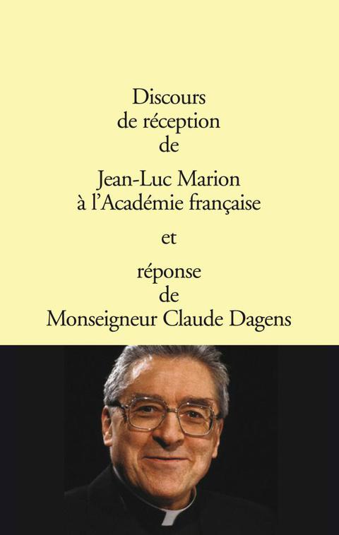 Cover image for book Discours de réception à l'Académie française