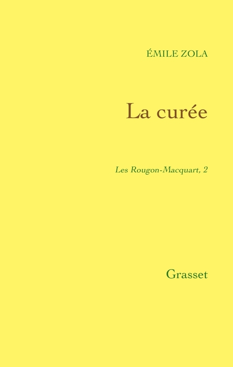 Cover image for book La curée