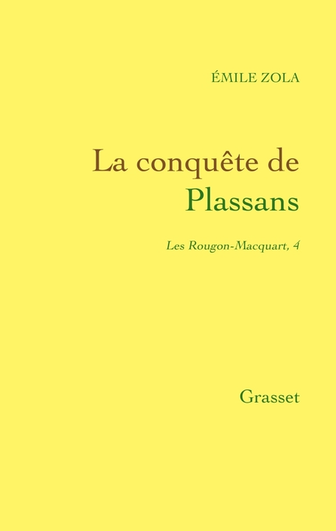 Cover image for book La conquête de Plassans