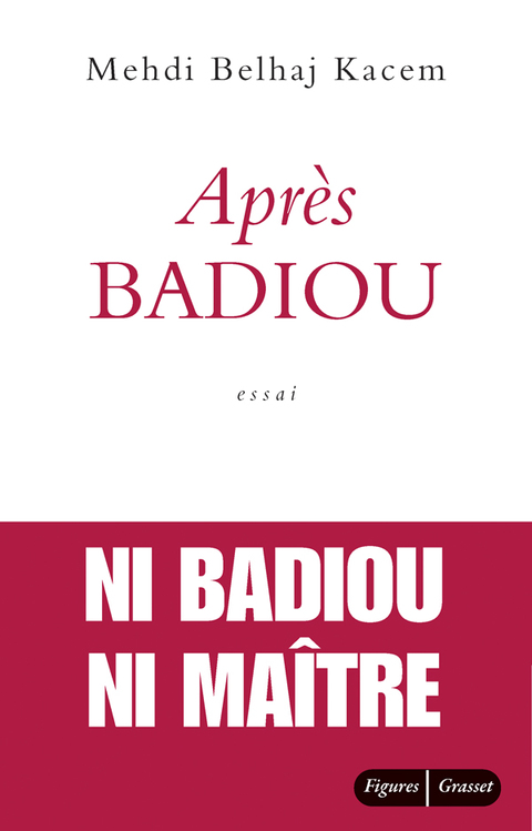 Cover image for book Après Badiou