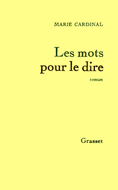 Cover image for book Les mots pour le dire