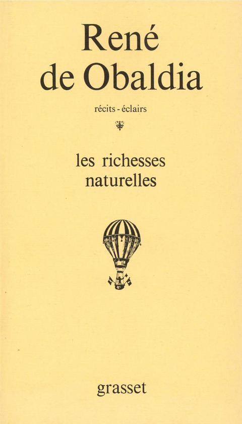 Cover image for book Les richesses naturelles