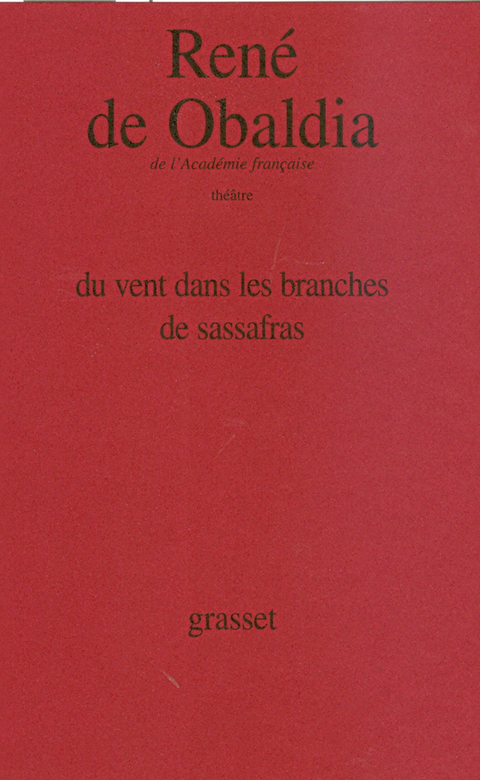 Cover image for book Du vent dans les branches de Sassafras