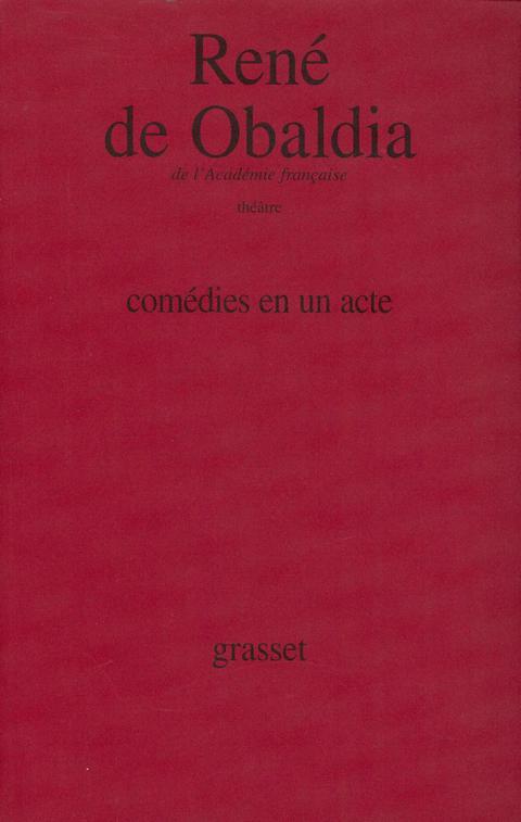 Cover image for book Comédies en un acte