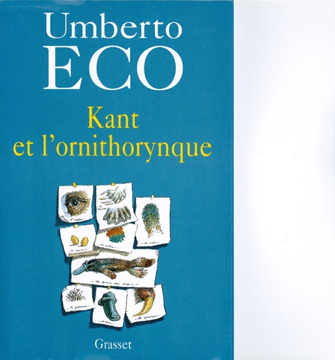 Cover image for book Kant et l'ornithorynque