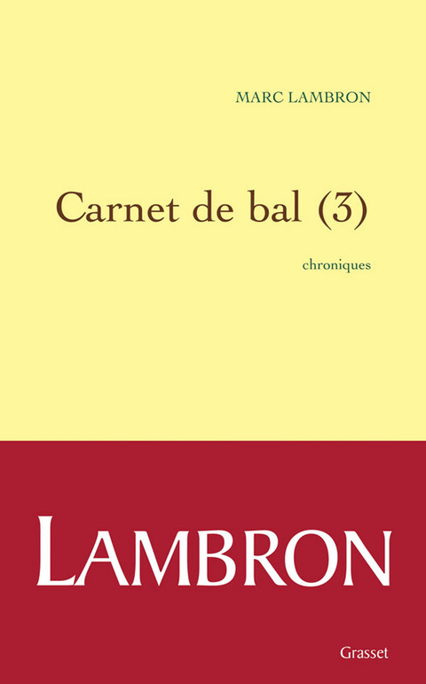 Cover image for book Carnet de bal (3)