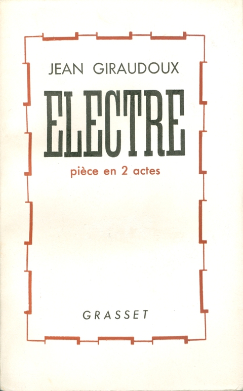 Cover image for book Electre