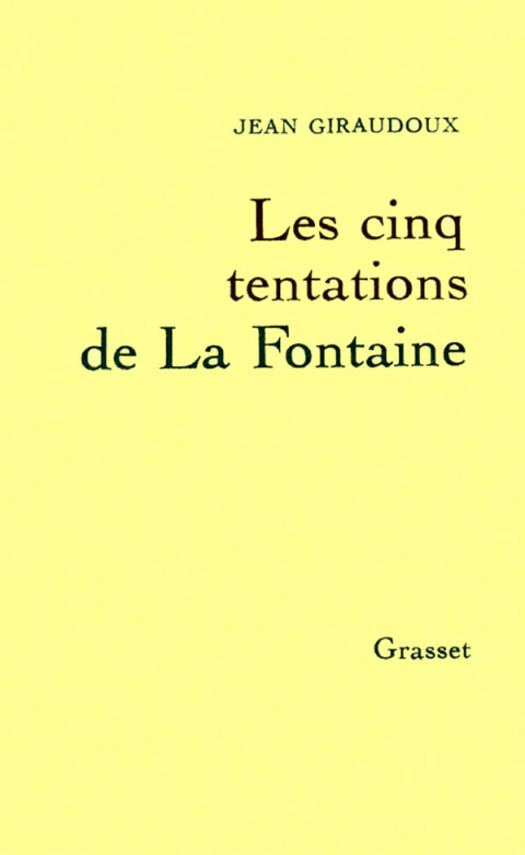 Cover image for book Les cinq tentations de La Fontaine