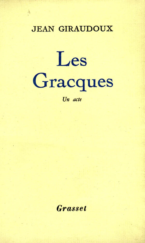 Cover image for book Les Gracques