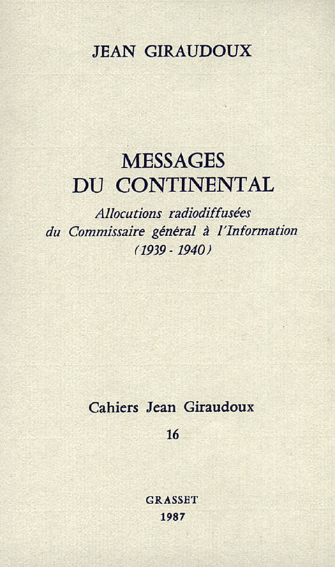 Cover image for book Cahiers numéro 16