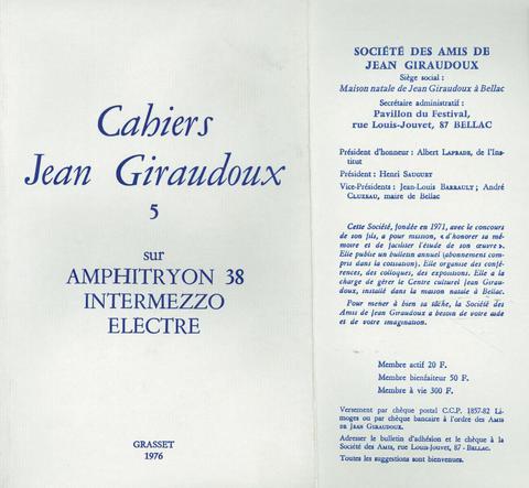 Cover image for book Cahiers numéro 5