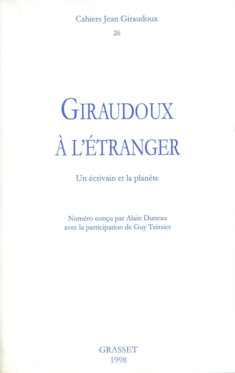 Cover image for book Cahiers numéro 26