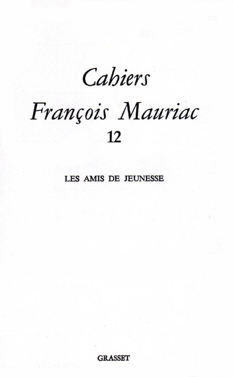 Cover image for book Cahiers numéro 12 (1985)