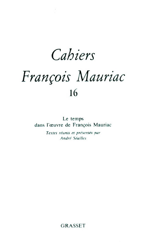 Cover image for book Cahiers numéro 16 (1989)