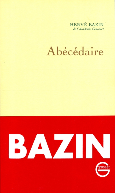 Cover image for book Abécédaire