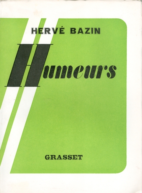 Cover image for book Humeurs