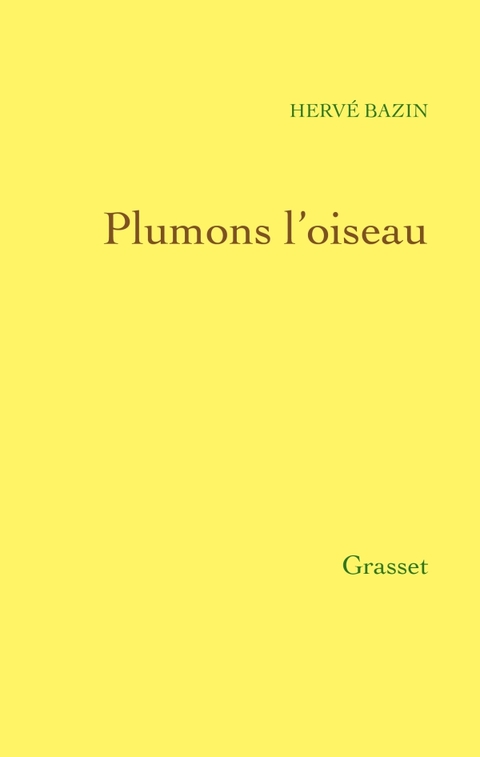 Cover image for book Plumons l'oiseau