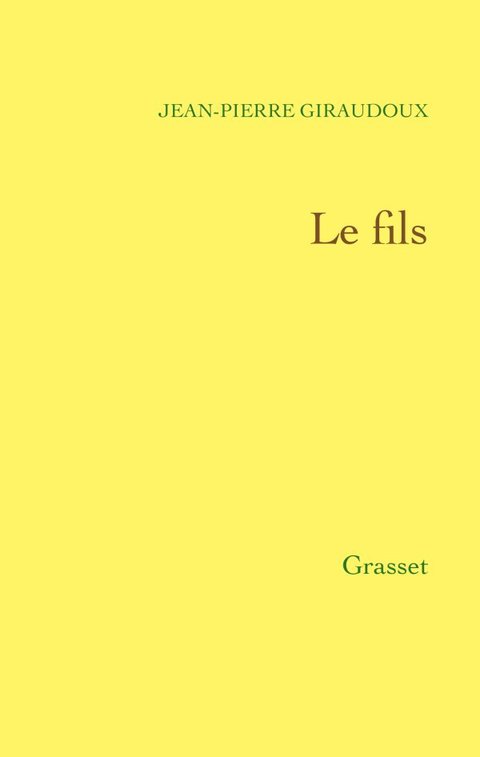 Cover image for book Le fils