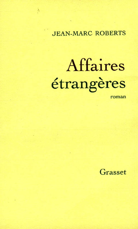 Cover image for book Affaires étrangères