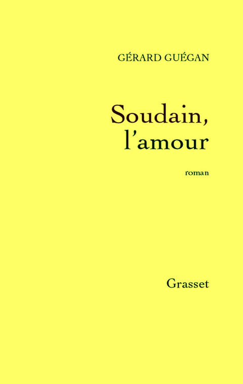Cover image for book Soudain, l'amour