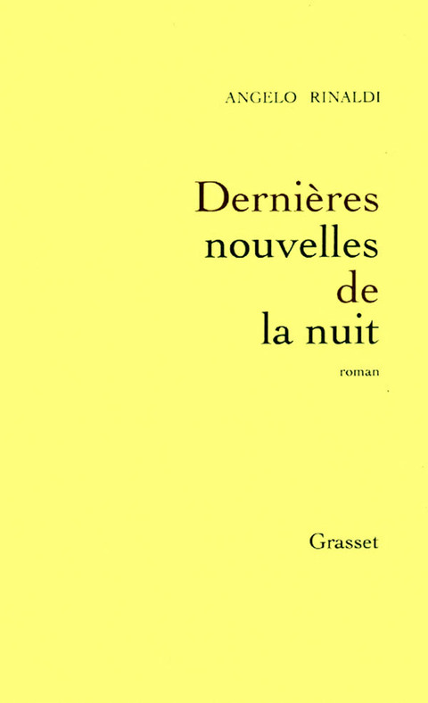 Cover image for book Dernières nouvelles de la nuit
