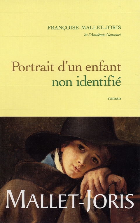 Cover image for book Portrait d'un enfant non identifié