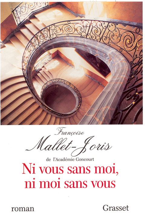 Cover image for book Ni vous sans moi, ni moi sans vous