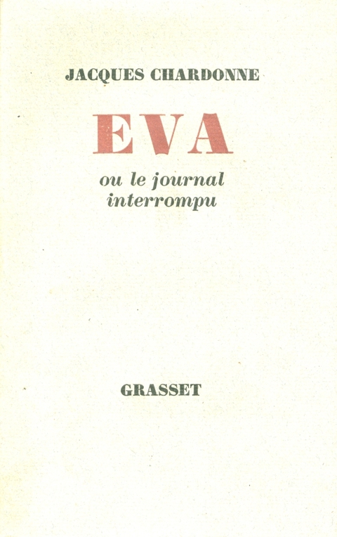 Cover image for book Eva ou le journal interrompu