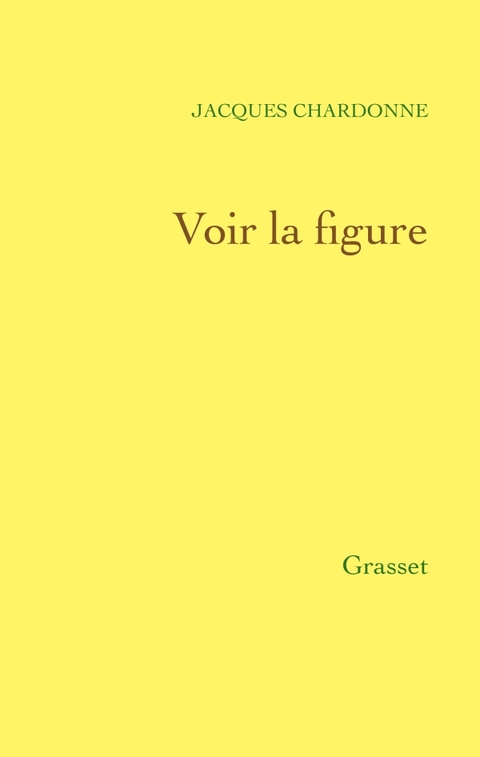 Cover image for book Voir la figure - Réflexions sur ce temps