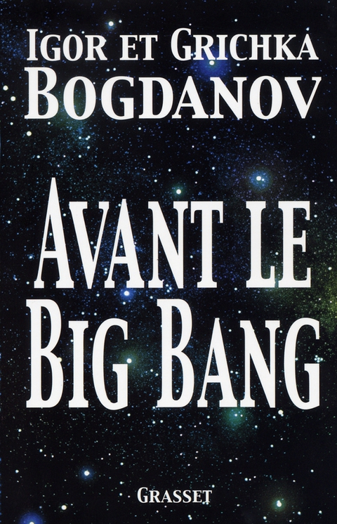 Cover image for book Avant le big bang