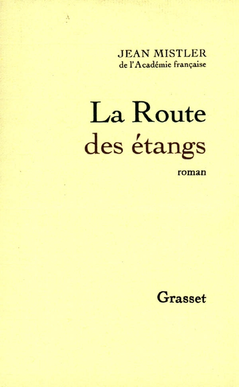 Cover image for book La Route des étangs