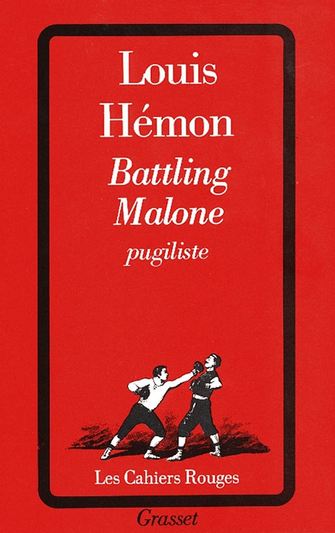 Cover image for book Battling Malone, pugiliste