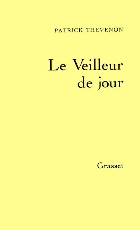 Cover image for book Le veilleur de jour
