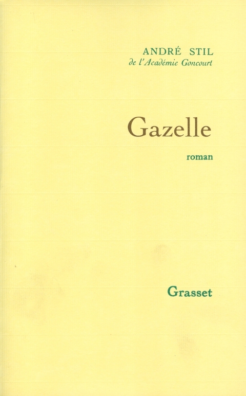 Cover image for book Gazelle
