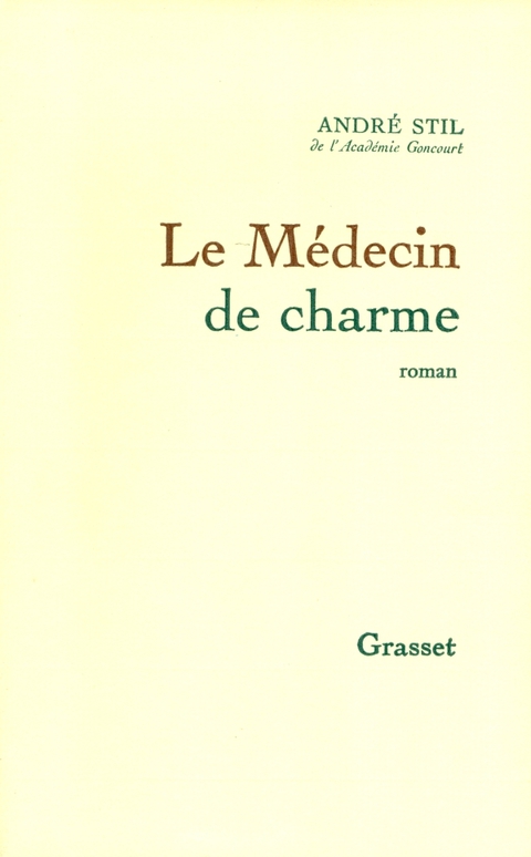 Cover image for book Le médecin de charme