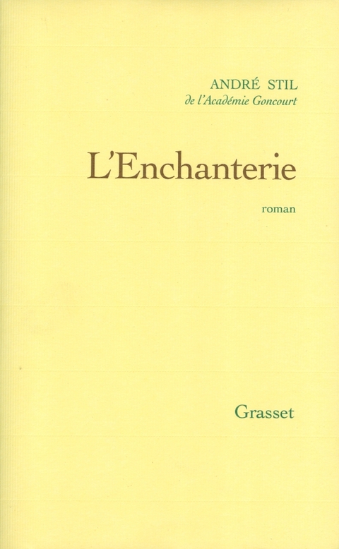Cover image for book L'enchanterie