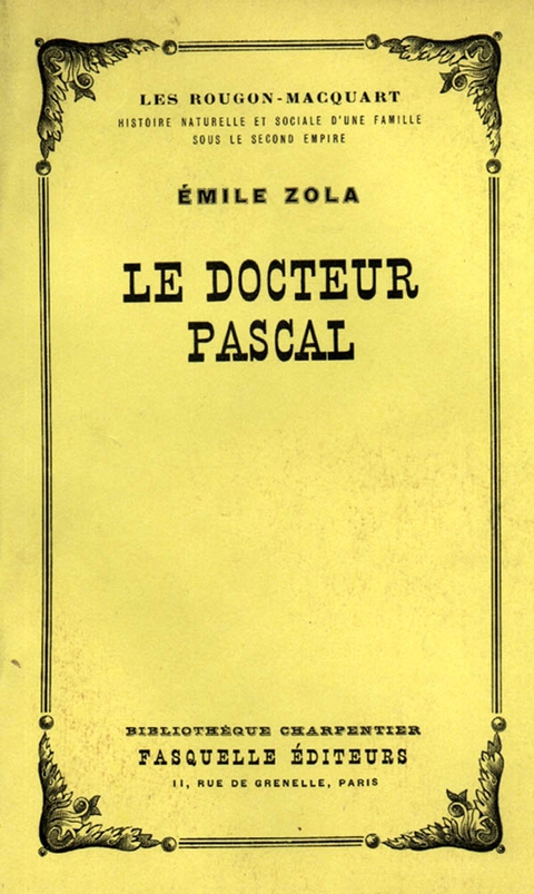 Cover image for book Le docteur Pascal