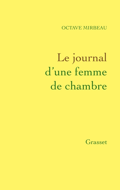 Cover image for book Le Journal d'une femme de chambre