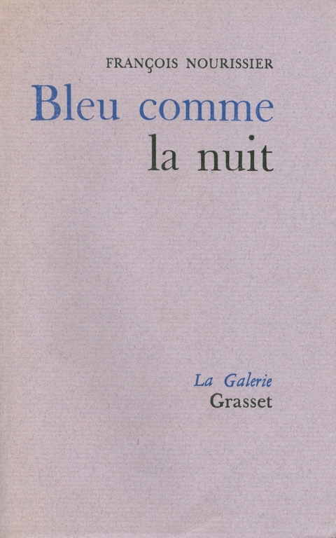 Cover image for book Bleu comme la nuit