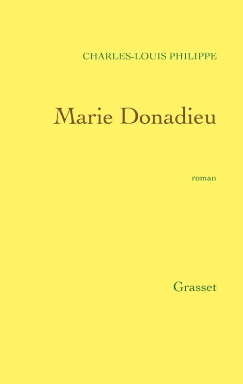Cover image for book Marie Donadieu