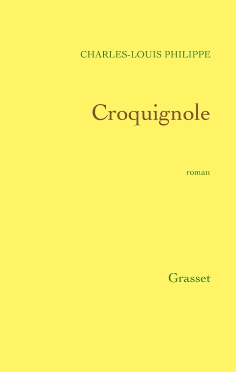 Cover image for book Croquignole